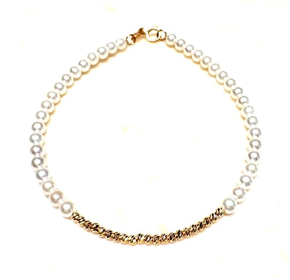 Pulsera Coscia Perle Mujer Le Lune in Oro amarillo Perla LLBR2150.1 - LLBR2150.1
